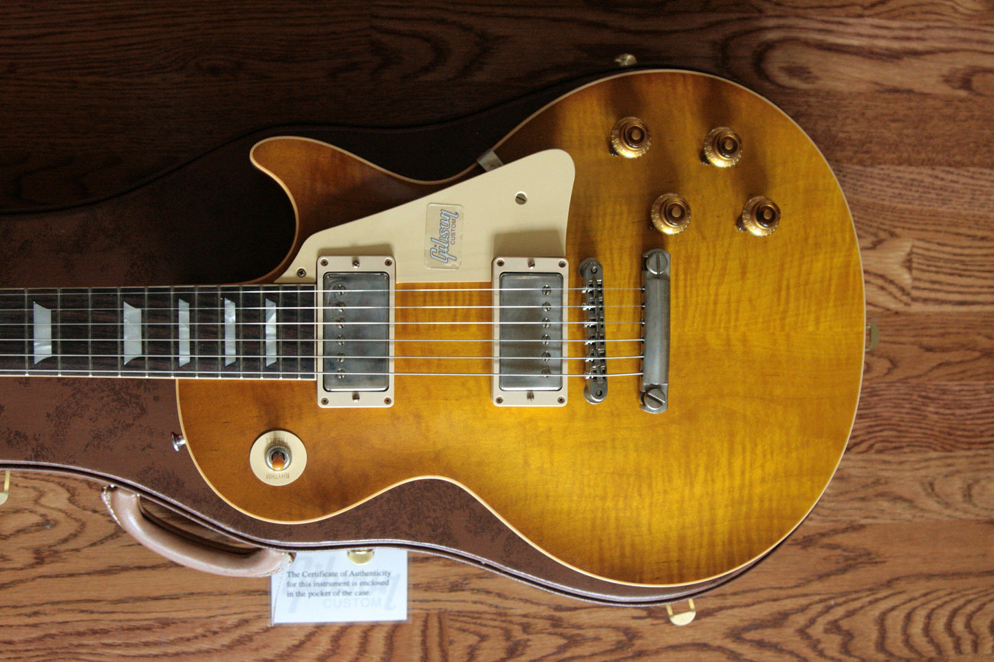 2018 Gibson 1958 Les Paul Historic Reissue! R8 58 Custom Shop Honey Lemon Fade TH Specs