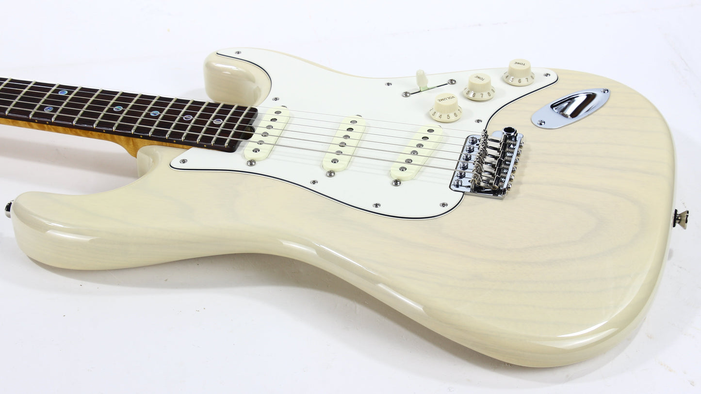 2013 Grosh 20th Anniversary NOS Retro BRAZILIAN ROSEWOOD Board -- Birdseye Maple, 1-Piece Swamp Ash, Mary Kay Strat S Stratocaster