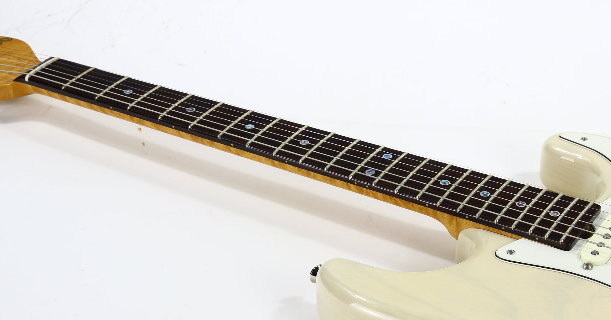 2013 Grosh 20th Anniversary NOS Retro BRAZILIAN ROSEWOOD Board -- Birdseye Maple, 1-Piece Swamp Ash, Mary Kay Strat S Stratocaster