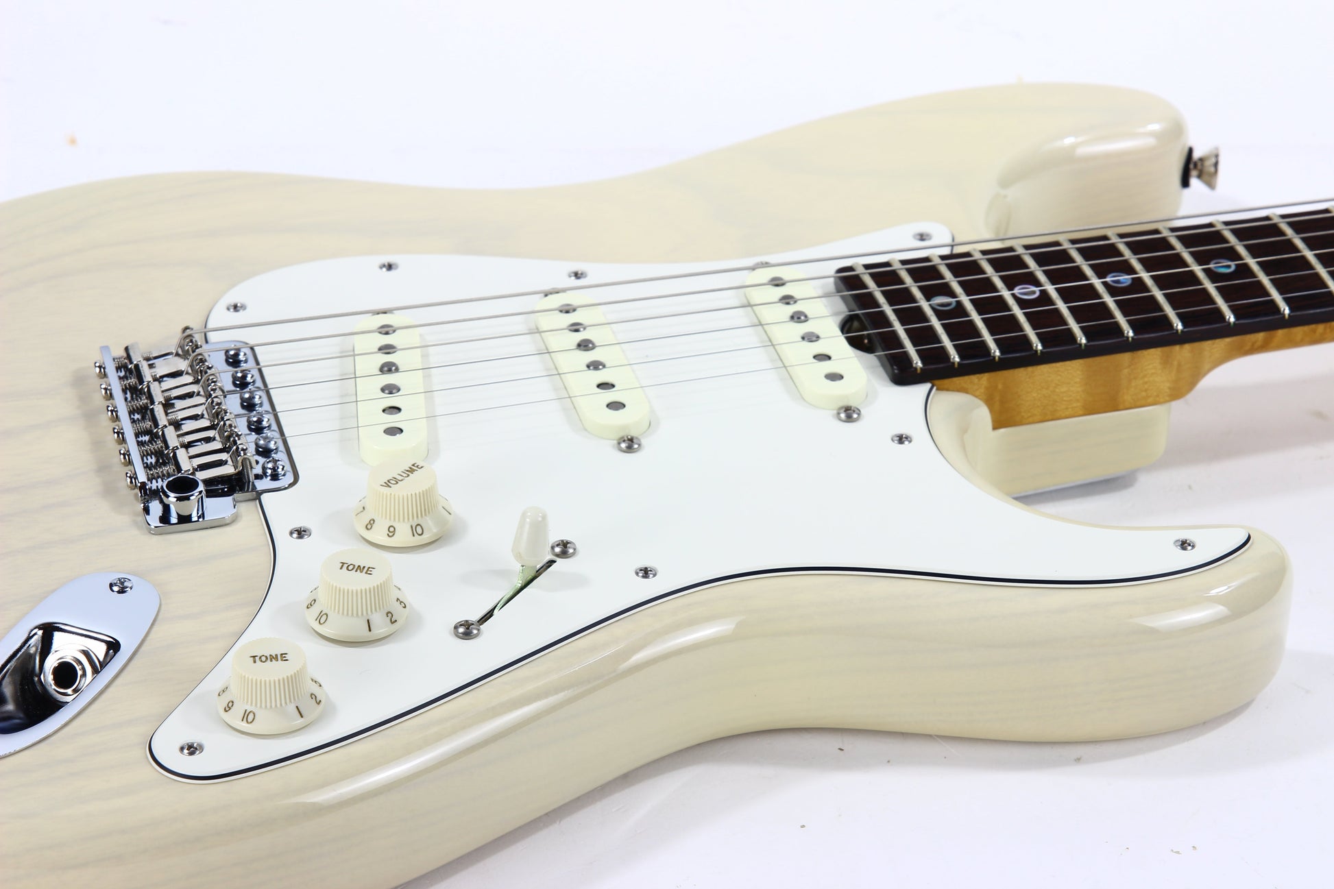 2013 Grosh 20th Anniversary NOS Retro BRAZILIAN ROSEWOOD Board -- Birdseye Maple, 1-Piece Swamp Ash, Mary Kay Strat S Stratocaster
