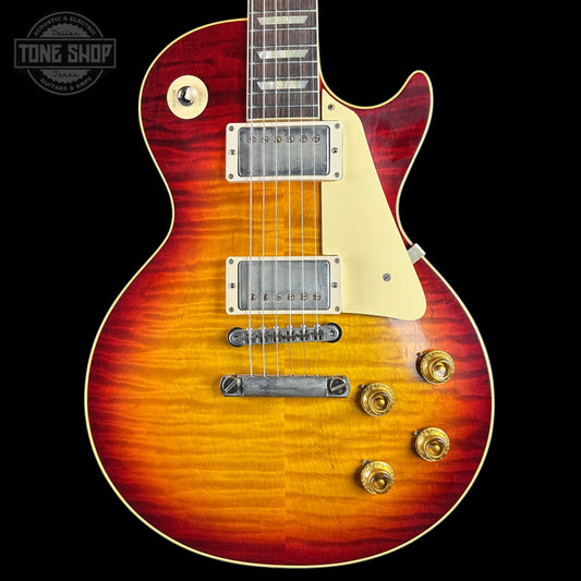 Used 2022 Gibson Custom Shop 1959 Les Paul Factory Burst Murphy Lab Ultra Light Aged w/case TSU25243