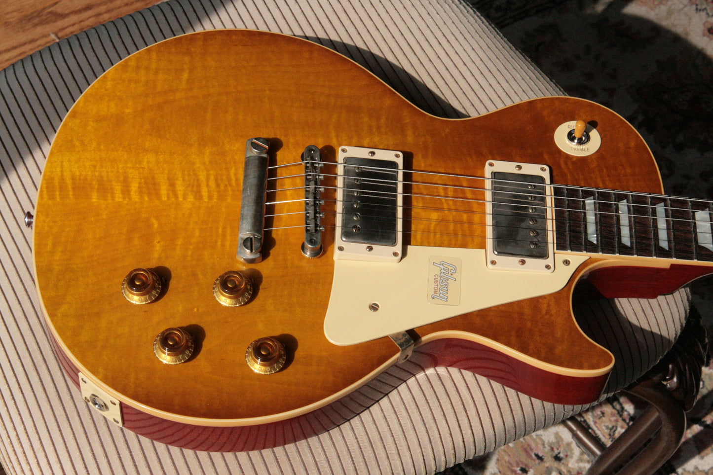 2018 Gibson 1958 Les Paul Historic Reissue! R8 58 Custom Shop Honey Lemon Fade TH Specs