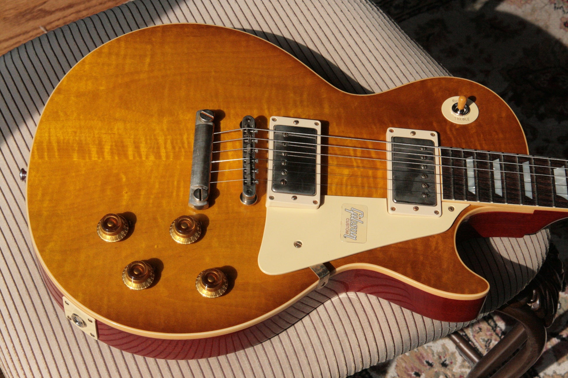 2018 Gibson 1958 Les Paul Historic Reissue! R8 58 Custom Shop Honey Lemon Fade TH Specs