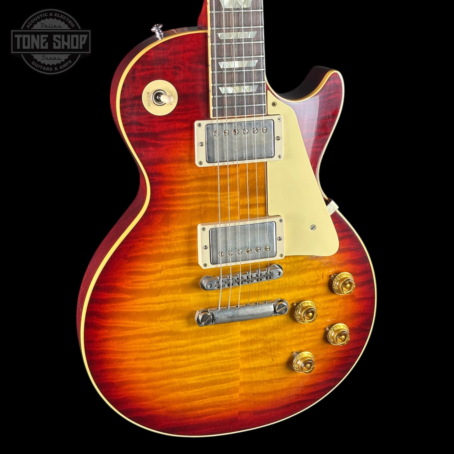 Used 2022 Gibson Custom Shop 1959 Les Paul Factory Burst Murphy Lab Ultra Light Aged w/case TSU25243