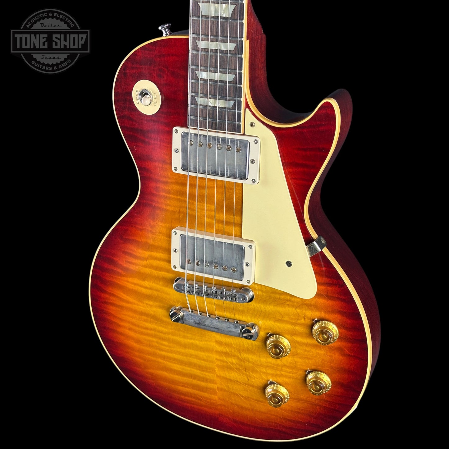 Used 2022 Gibson Custom Shop 1959 Les Paul Factory Burst Murphy Lab Ultra Light Aged w/case TSU25243