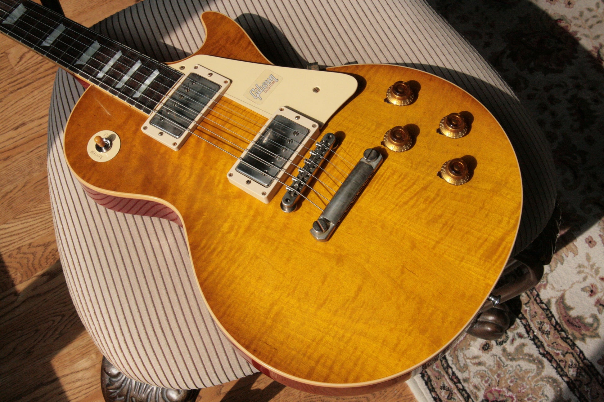 2018 Gibson 1958 Les Paul Historic Reissue! R8 58 Custom Shop Honey Lemon Fade TH Specs