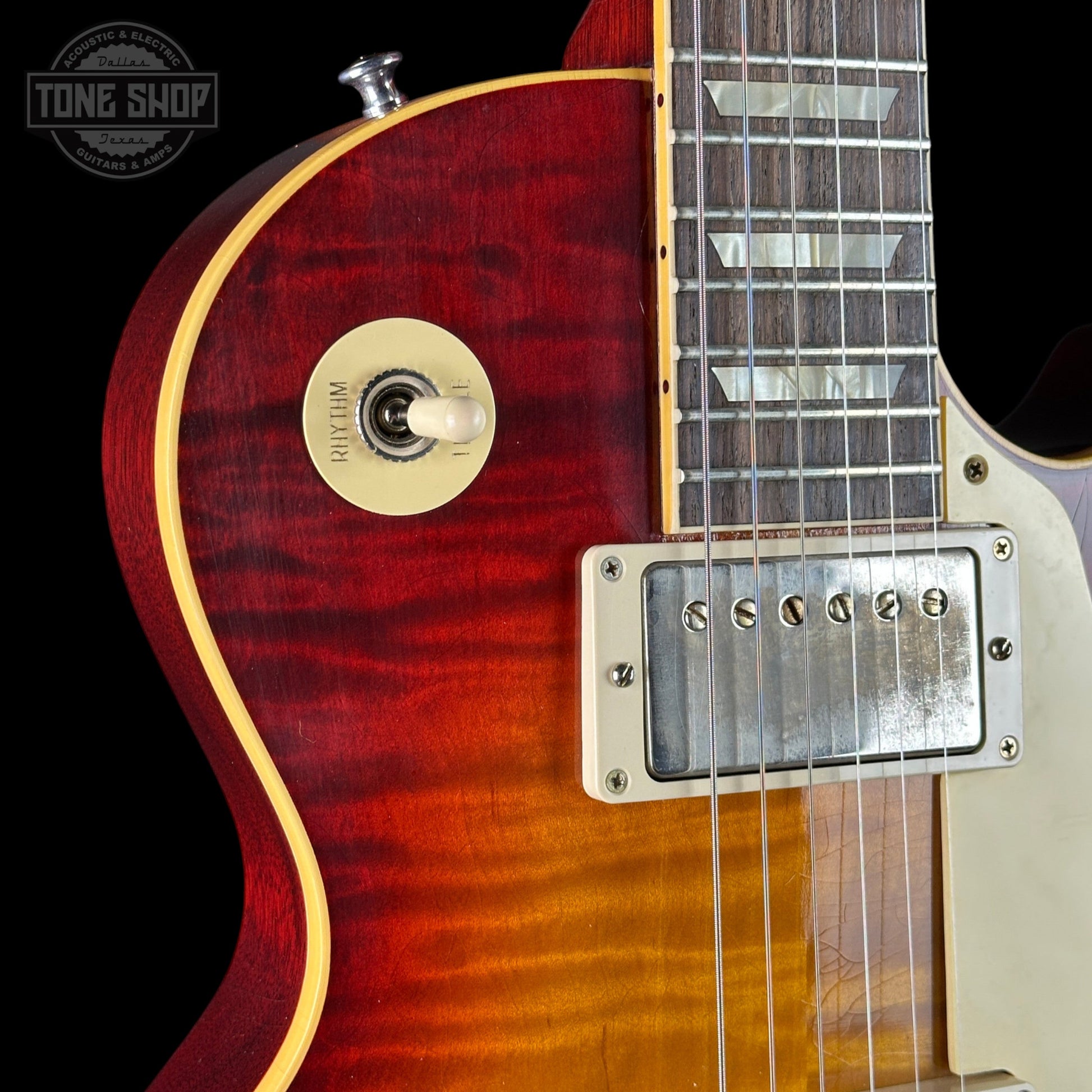 Used 2022 Gibson Custom Shop 1959 Les Paul Factory Burst Murphy Lab Ultra Light Aged w/case TSU25243