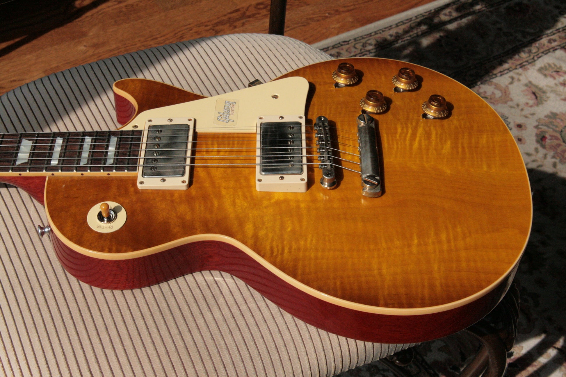2018 Gibson 1958 Les Paul Historic Reissue! R8 58 Custom Shop Honey Lemon Fade TH Specs