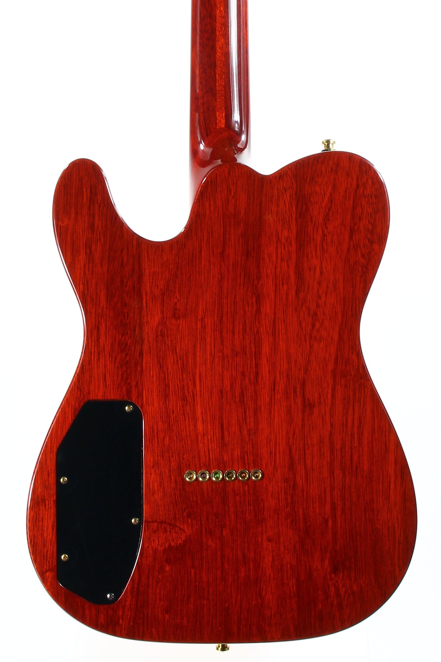 1992 Fender Custom Shop Set Neck Country Artist Telecaster QUILT Sunset Orange Transparent --VERY RARE TELE