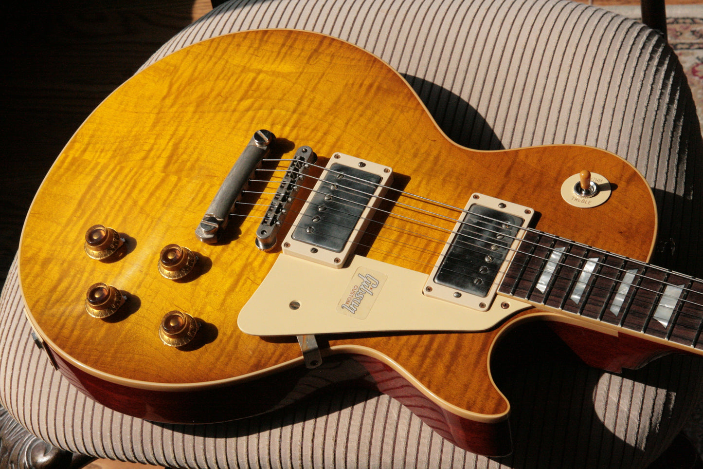 2018 Gibson 1958 Les Paul Historic Reissue! R8 58 Honey Lemon Fade Custom Shop TH Specs