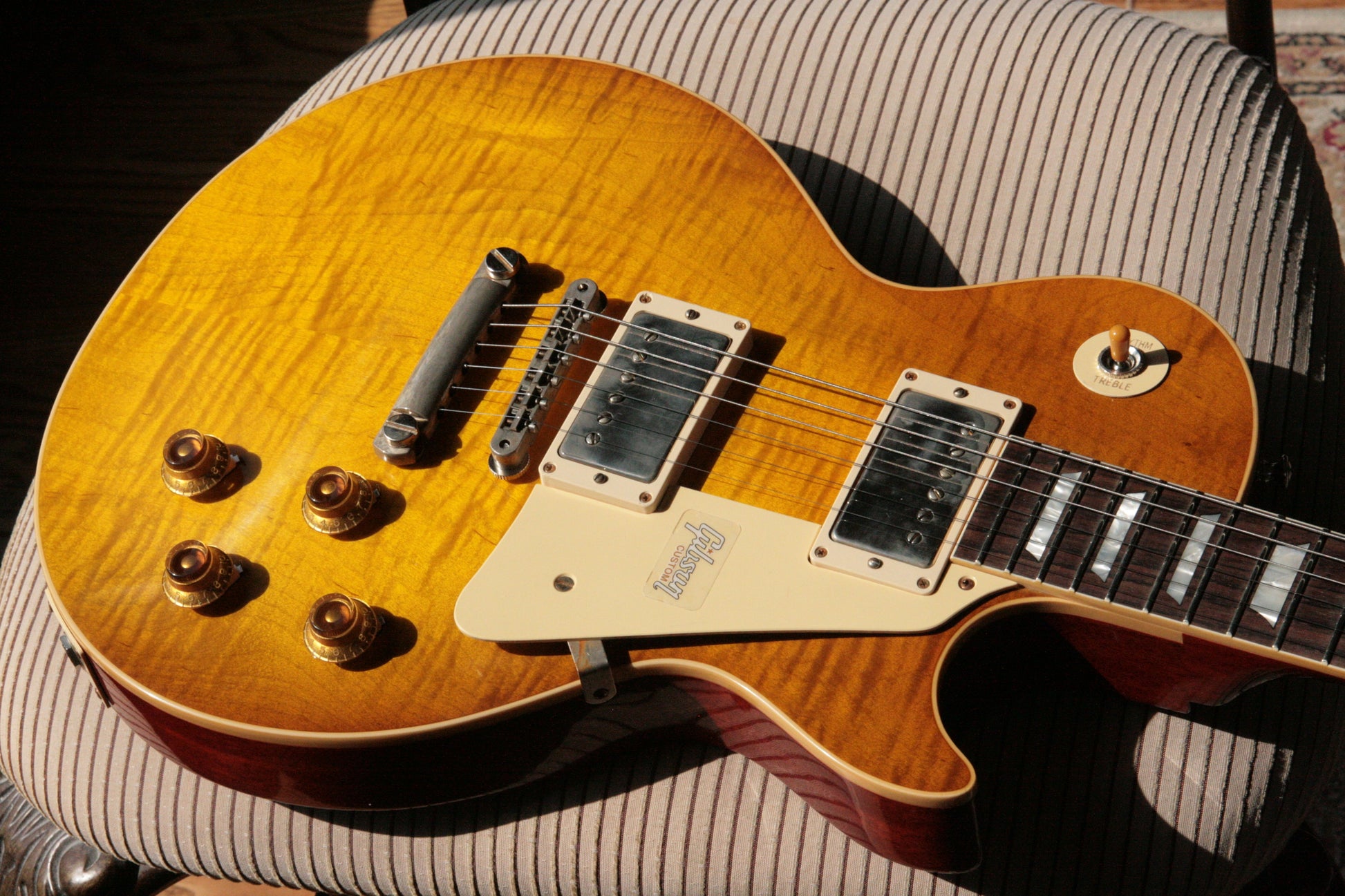 2018 Gibson 1958 Les Paul Historic Reissue! R8 58 Honey Lemon Fade Custom Shop TH Specs