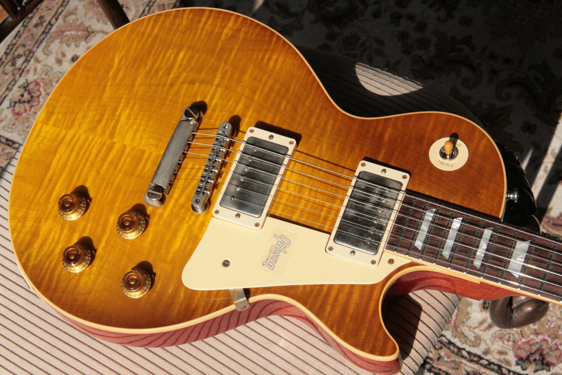 2018 Gibson 1958 Les Paul Historic Reissue! R8 58 Honey Lemon Fade Custom Shop TH Specs