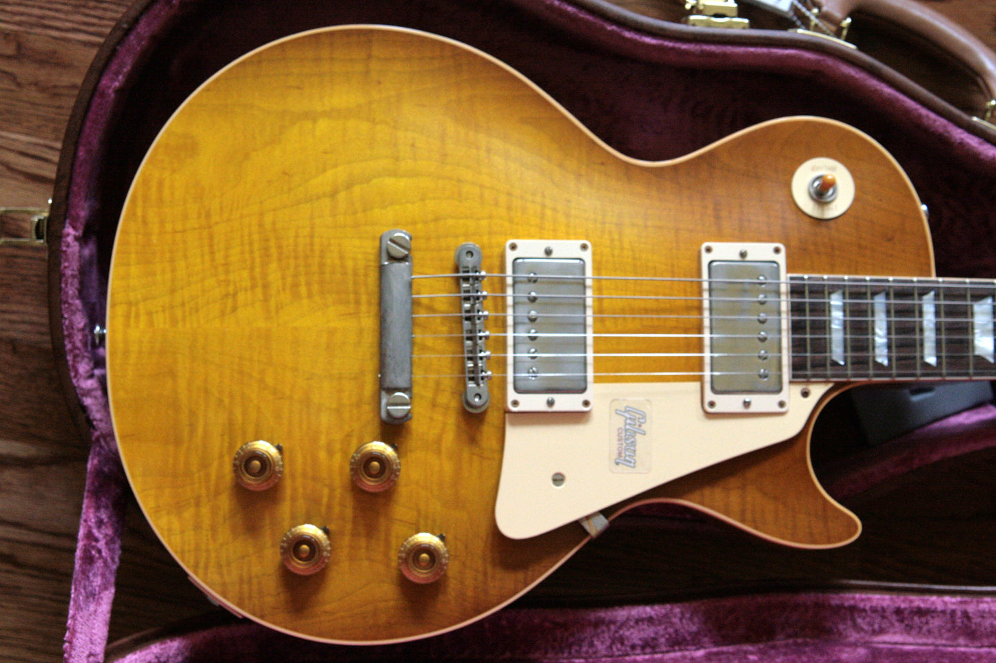 2018 Gibson 1958 Les Paul Historic Reissue! R8 58 Honey Lemon Fade Custom Shop TH Specs