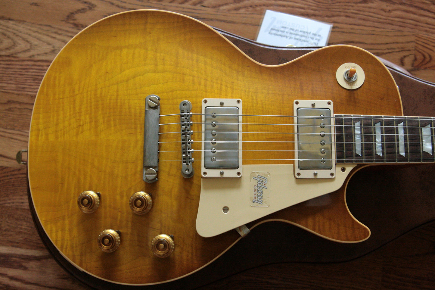 2018 Gibson 1958 Les Paul Historic Reissue! R8 58 Honey Lemon Fade Custom Shop TH Specs