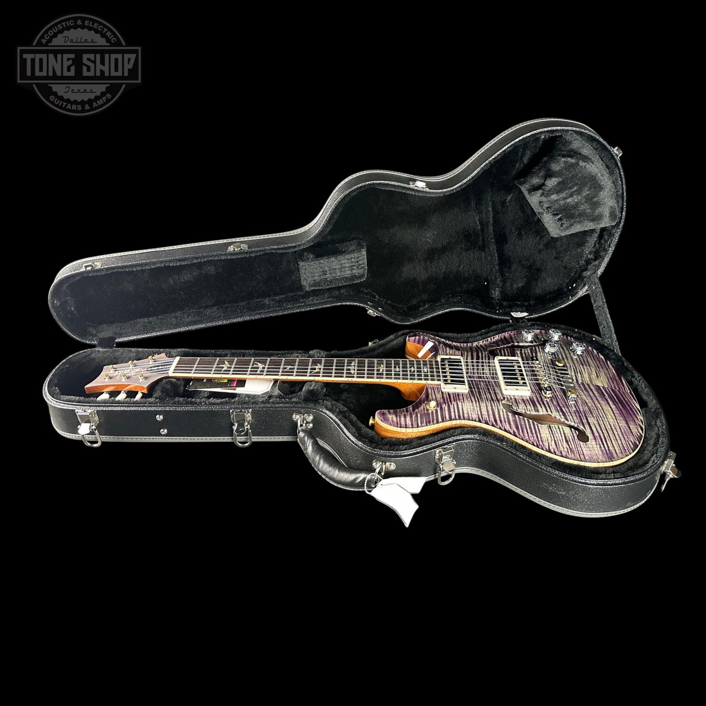 PRS McCarty 594 Hollowbody II 10 Top / Back Aurora Borealis w/case