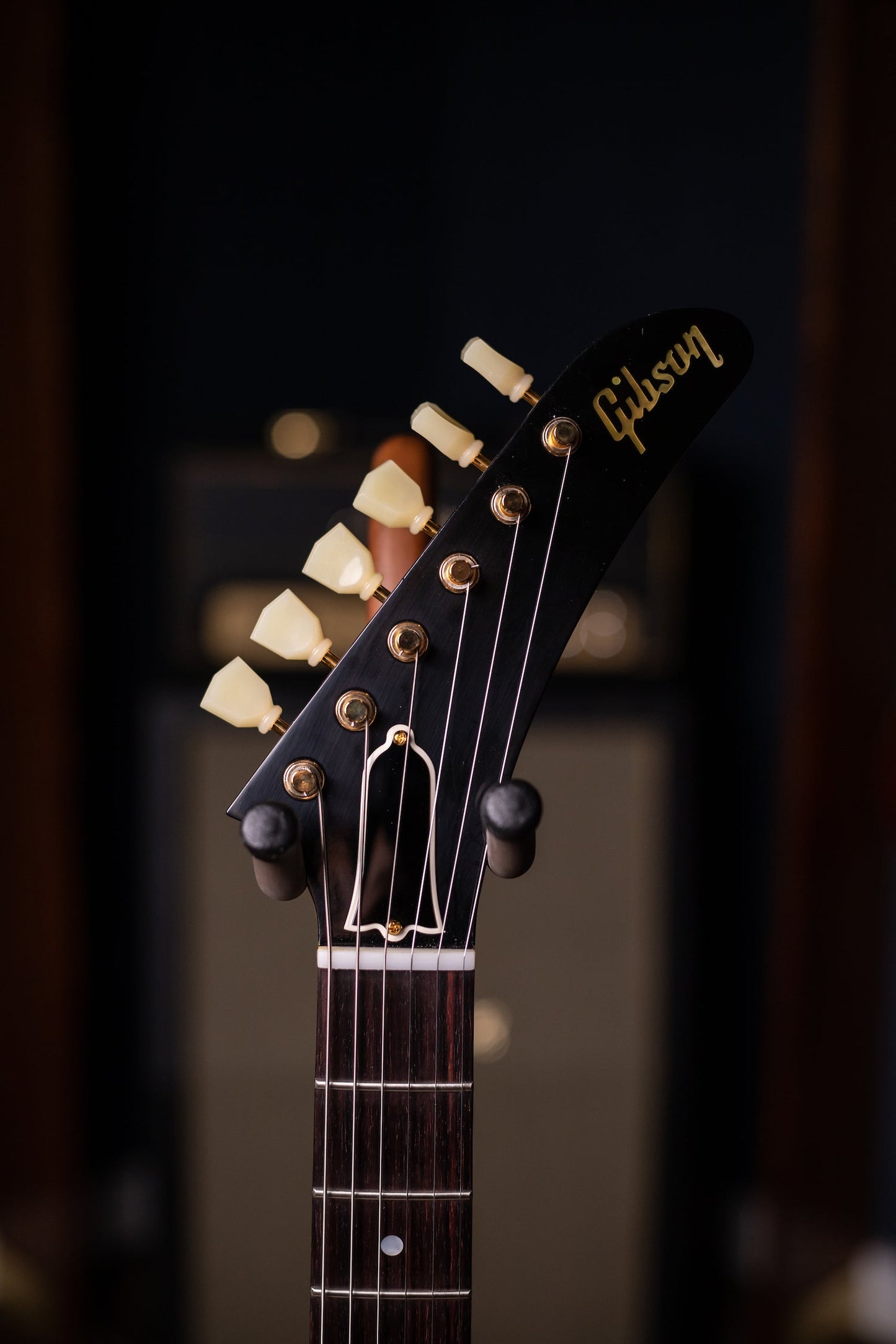 Gibson Custom Shop 1958 Korina Explorer Electric Guitar - Natural White Pickguard