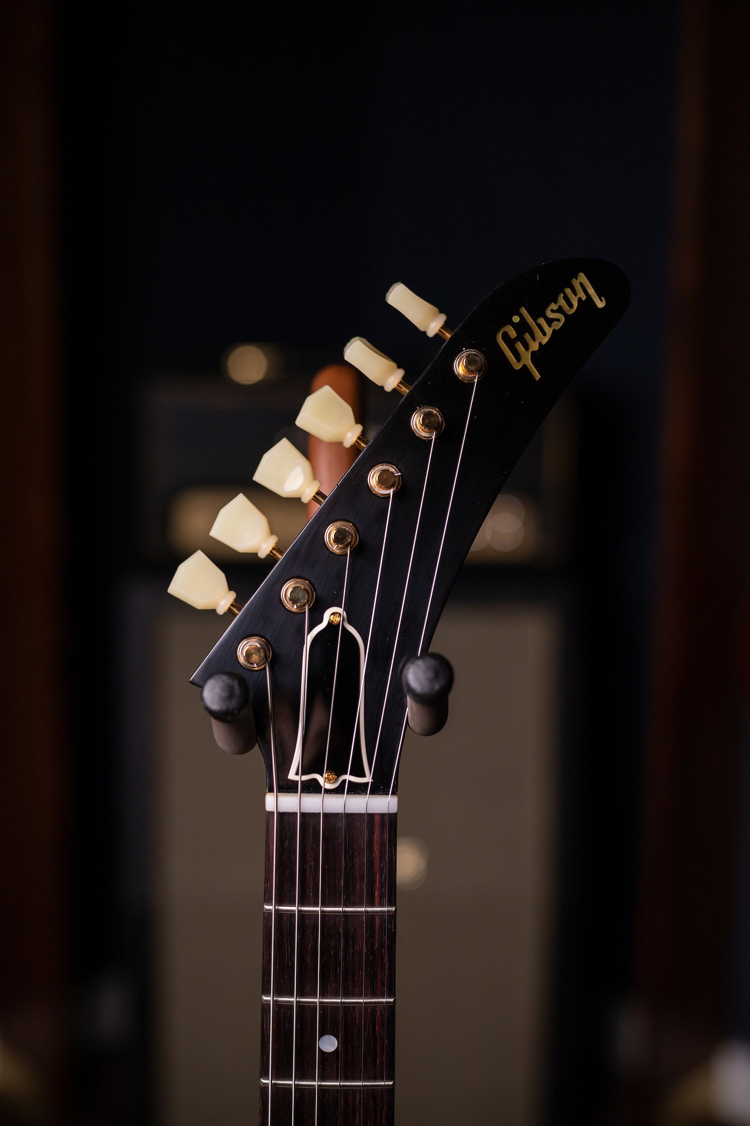 Gibson Custom Shop 1958 Korina Explorer Electric Guitar - Natural White Pickguard