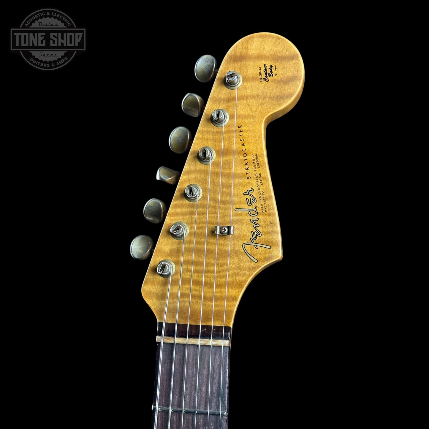 Fender Custom Shop TSG Exclusive ’63 Stratocaster Chambered Sherwood Green Metallic Journeyman Relic w/case CZ591395