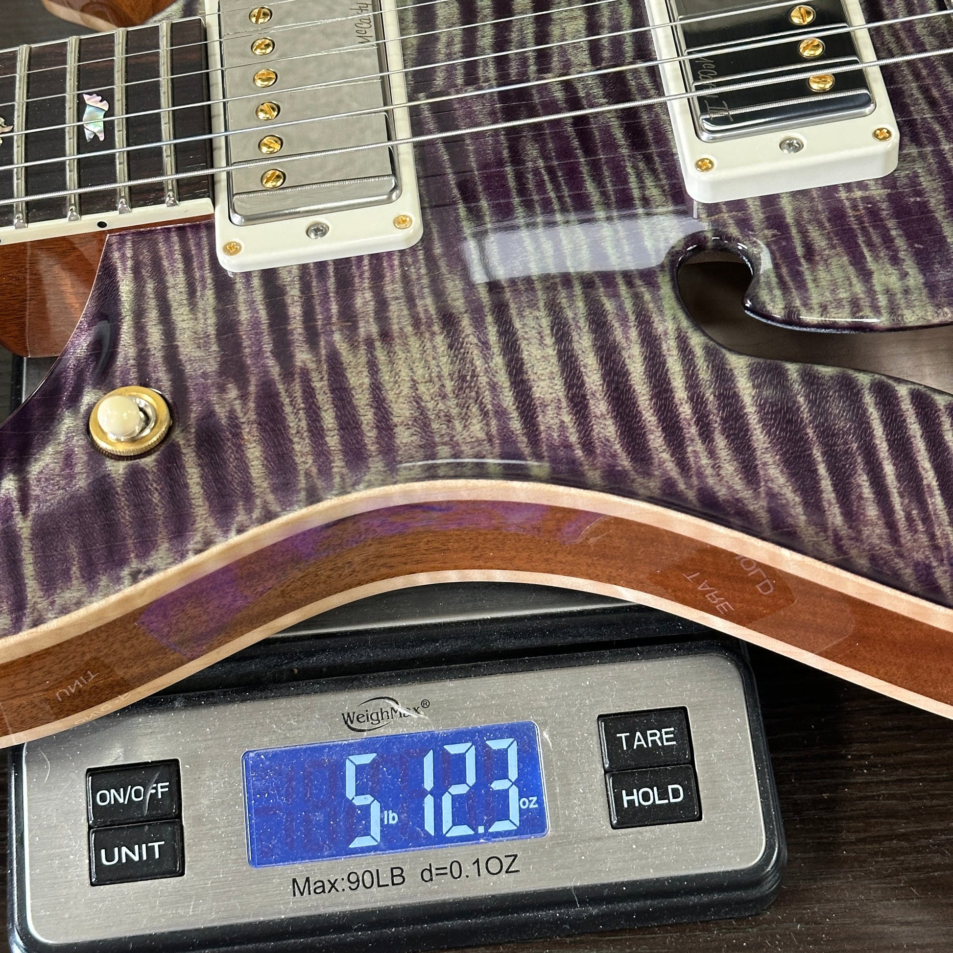 PRS McCarty 594 Hollowbody II 10 Top / Back Aurora Borealis w/case