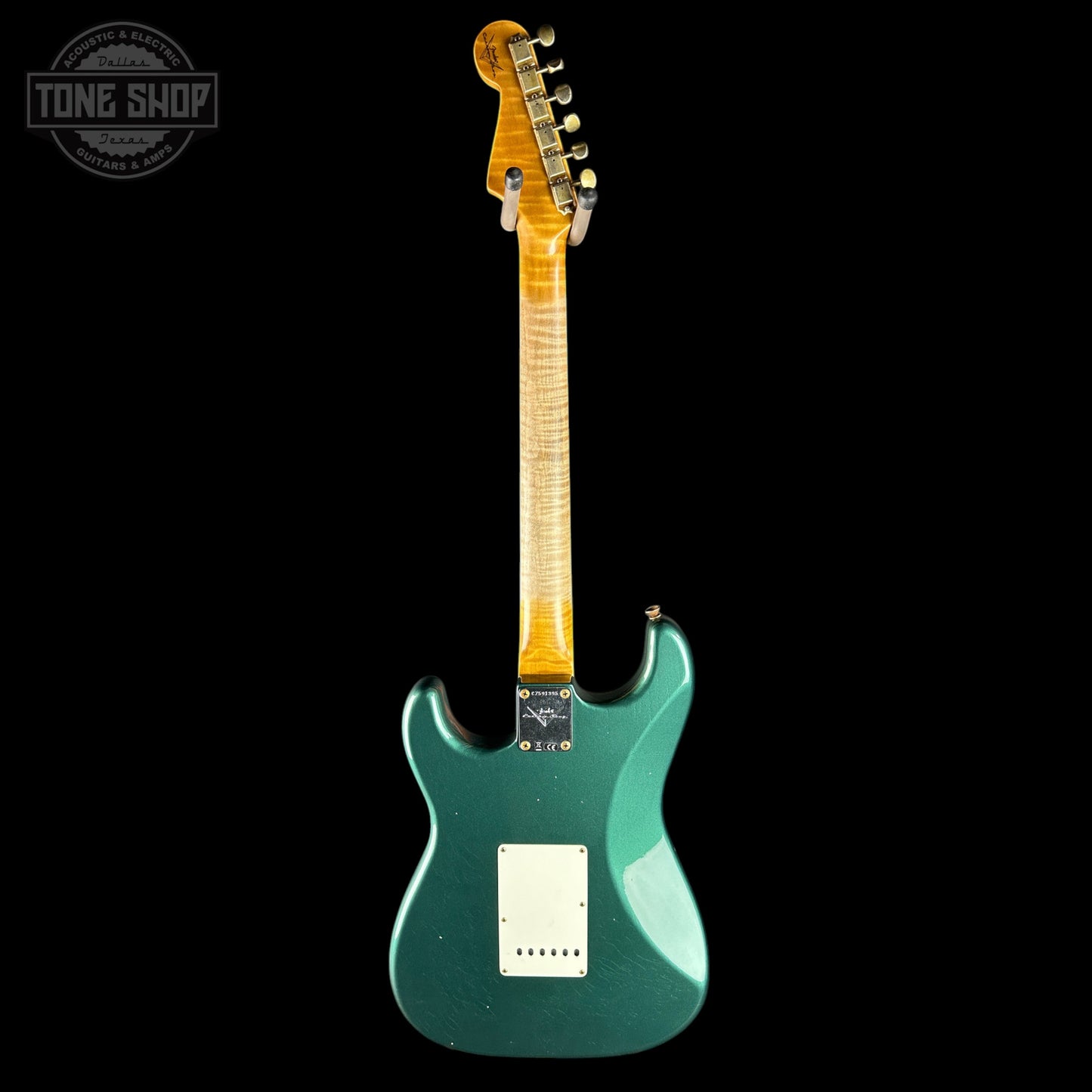 Fender Custom Shop TSG Exclusive ’63 Stratocaster Chambered Sherwood Green Metallic Journeyman Relic w/case CZ591395