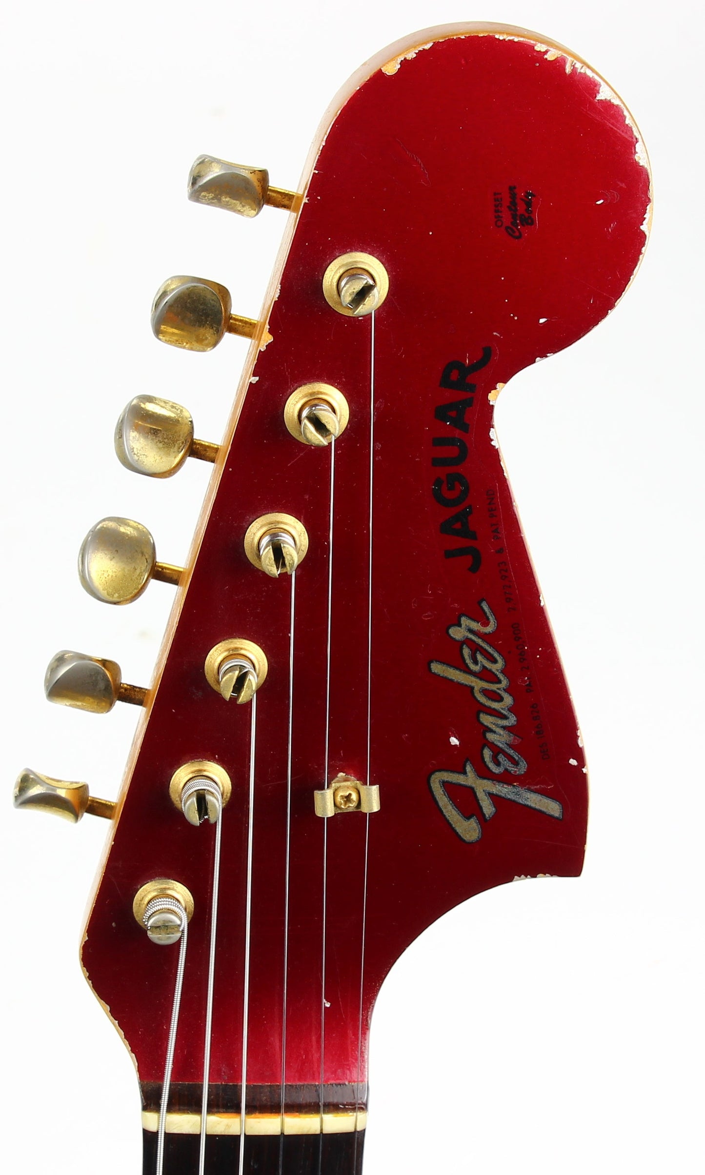 1964 Fender Jaguar Candy Apple Red | Gold Hardware  Pre-CBS, Clay Dots, One Owner!