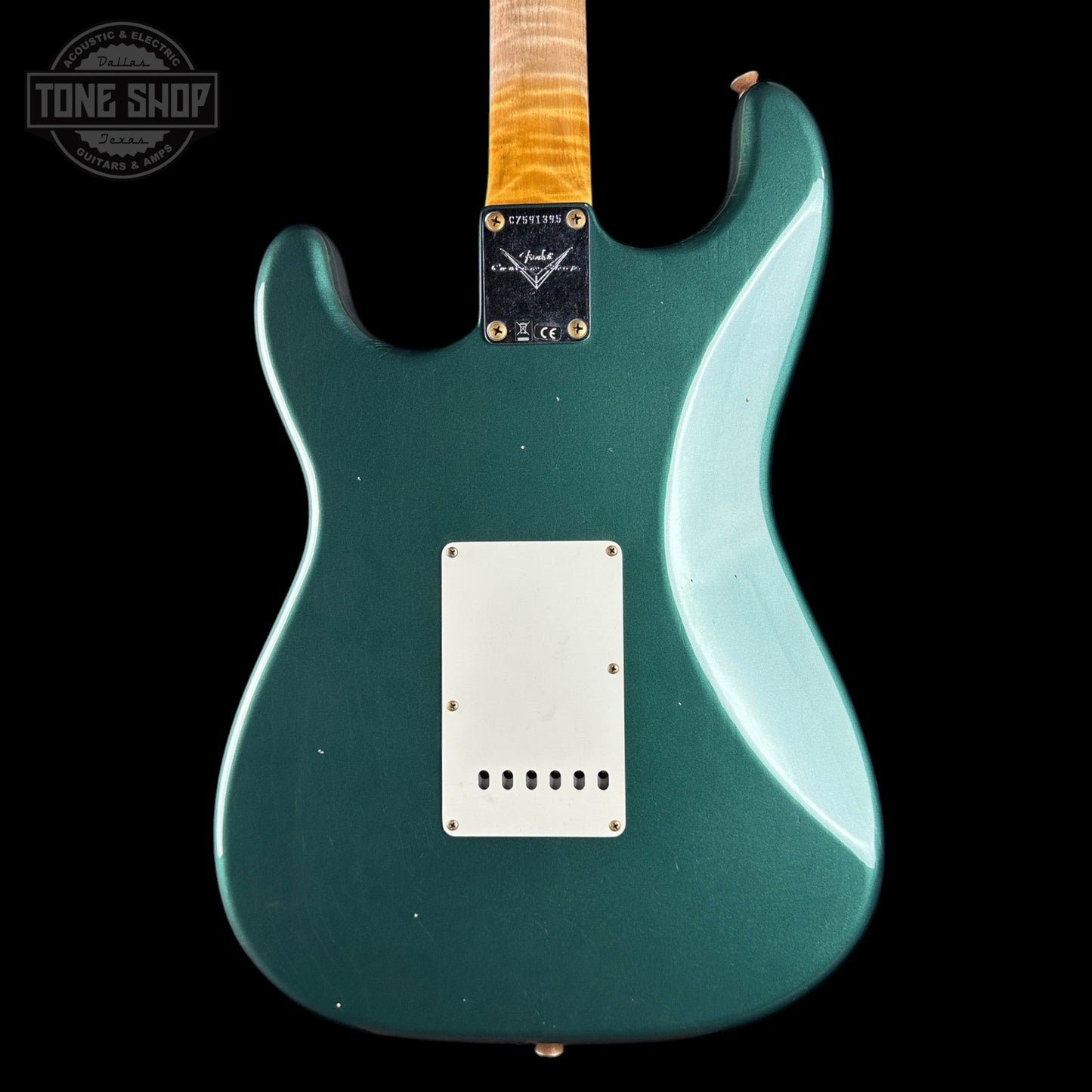 Fender Custom Shop TSG Exclusive ’63 Stratocaster Chambered Sherwood Green Metallic Journeyman Relic w/case CZ591395