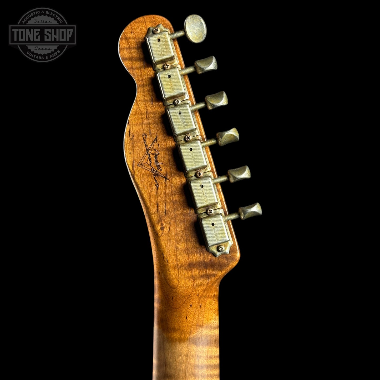 Fender Custom Shop TSG Exclusive 1960 Telecaster Custom Chambered Blue Sparkle Relic w/case CZ587142