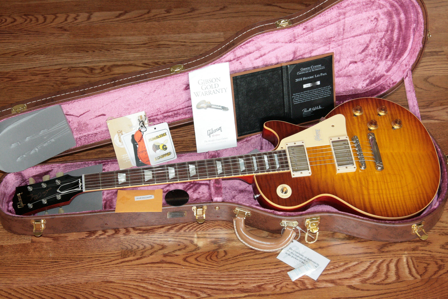 2018 Gibson 1959 Les Paul Historic Reissue! R9 59 LP ROYAL TEABURST Custom Shop TH Spec
