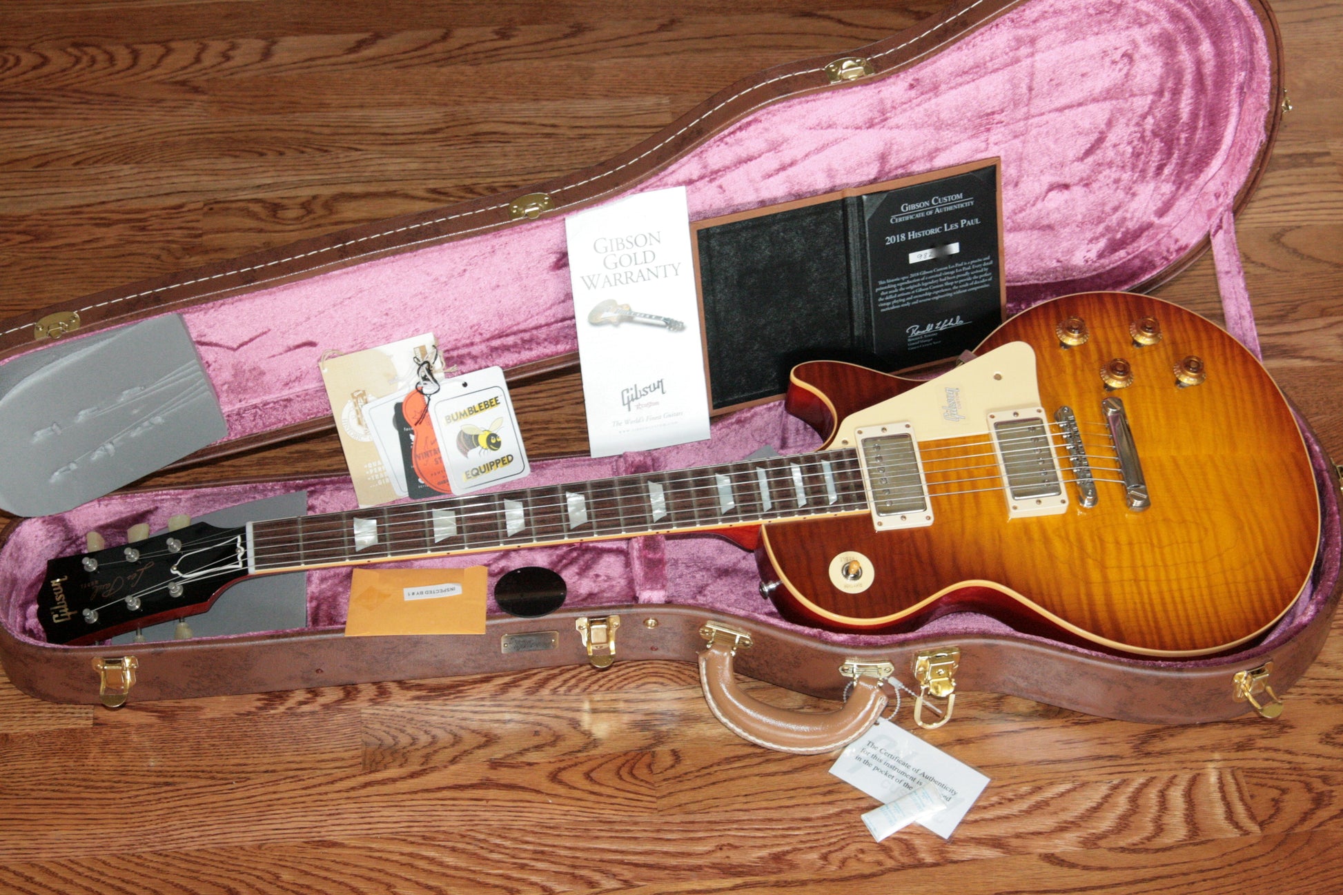 2018 Gibson 1959 Les Paul Historic Reissue! R9 59 LP ROYAL TEABURST Custom Shop TH Spec