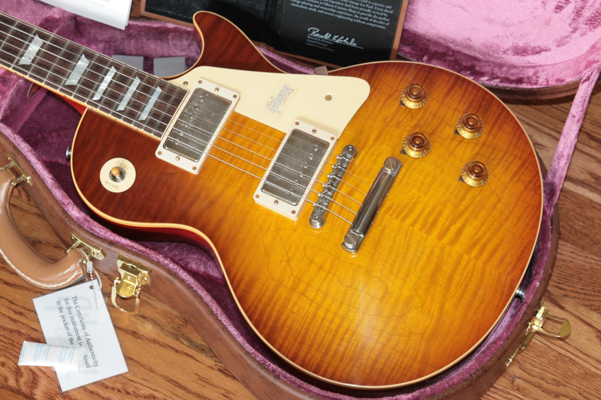 2018 Gibson 1959 Les Paul Historic Reissue! R9 59 LP ROYAL TEABURST Custom Shop TH Spec