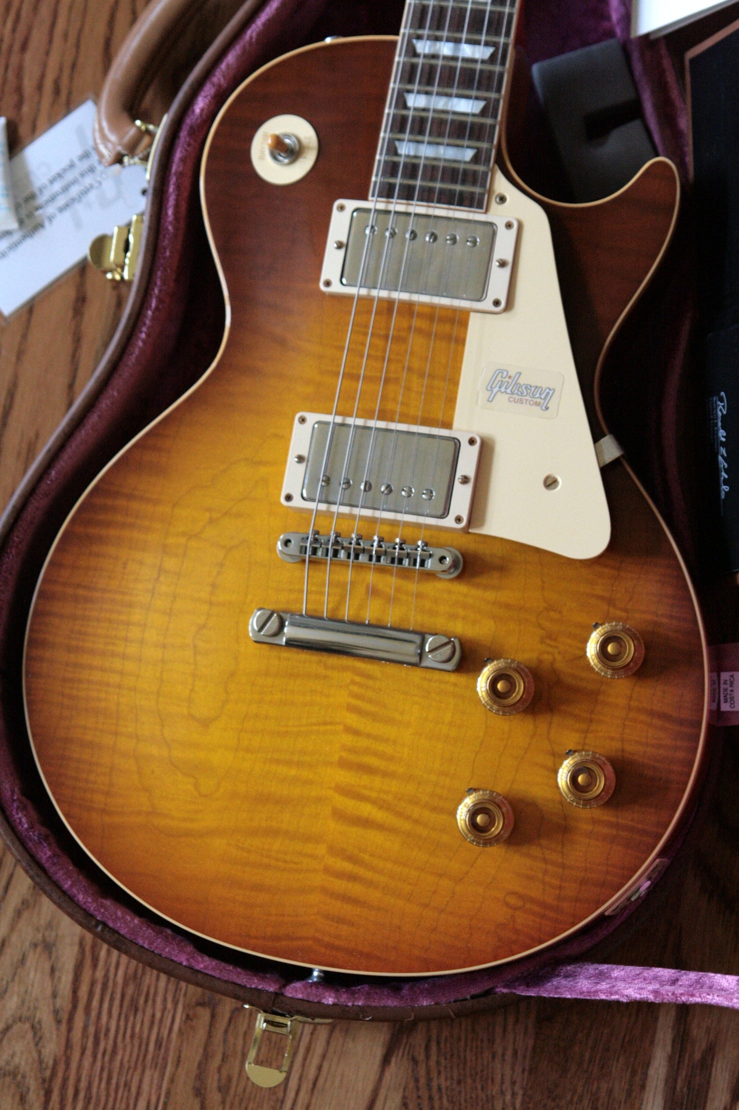 2018 Gibson 1959 Les Paul Historic Reissue! R9 59 LP ROYAL TEABURST Custom Shop TH Spec