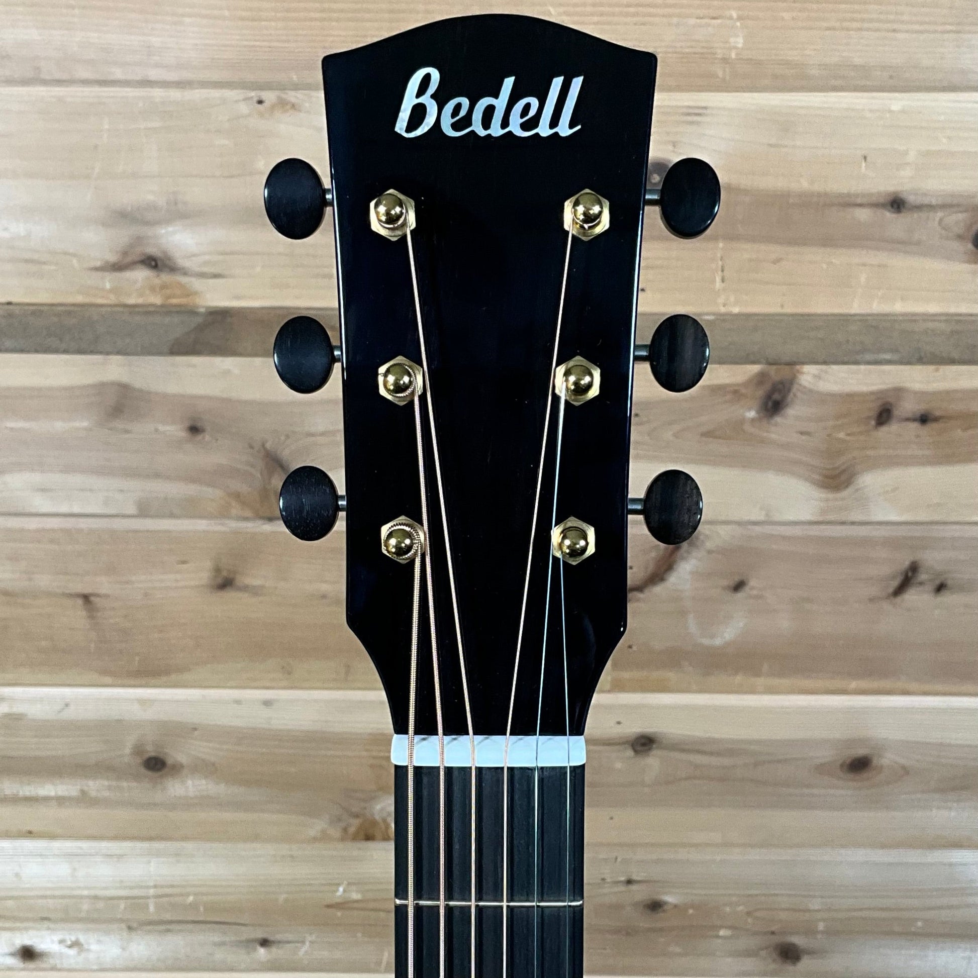 Bedell RE-D-AD/CO Revolution Dreadnought Acoustic Guitar - Tanned Leather Burst