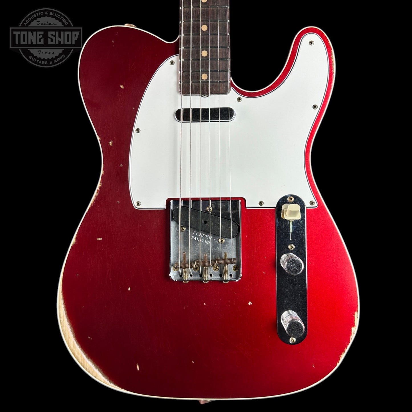Fender Custom Shop TSG Exclusive 1960 Telecaster Custom Chambered Candy Apple Red Relic w/case CZ591521