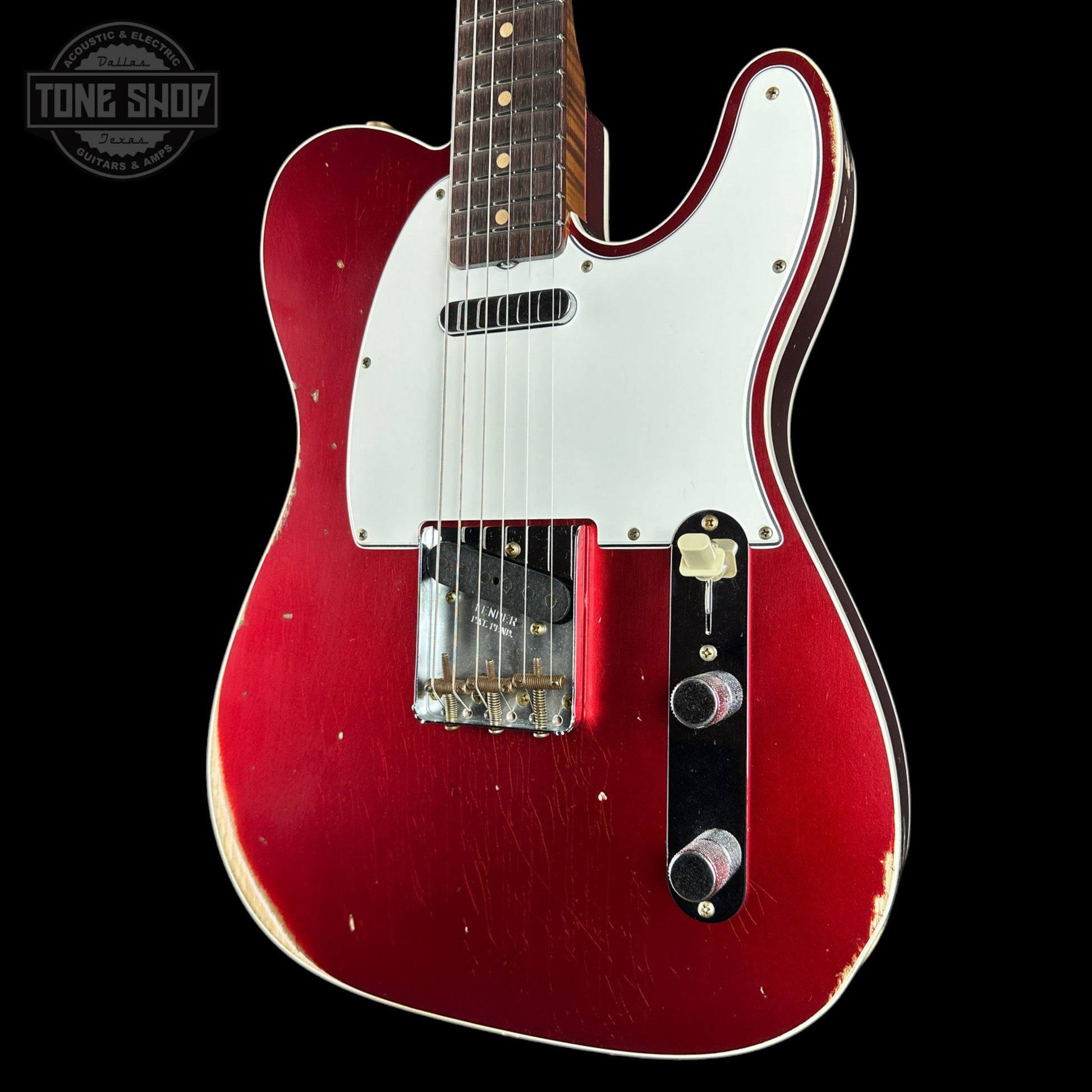 Fender Custom Shop TSG Exclusive 1960 Telecaster Custom Chambered Candy Apple Red Relic w/case CZ591521