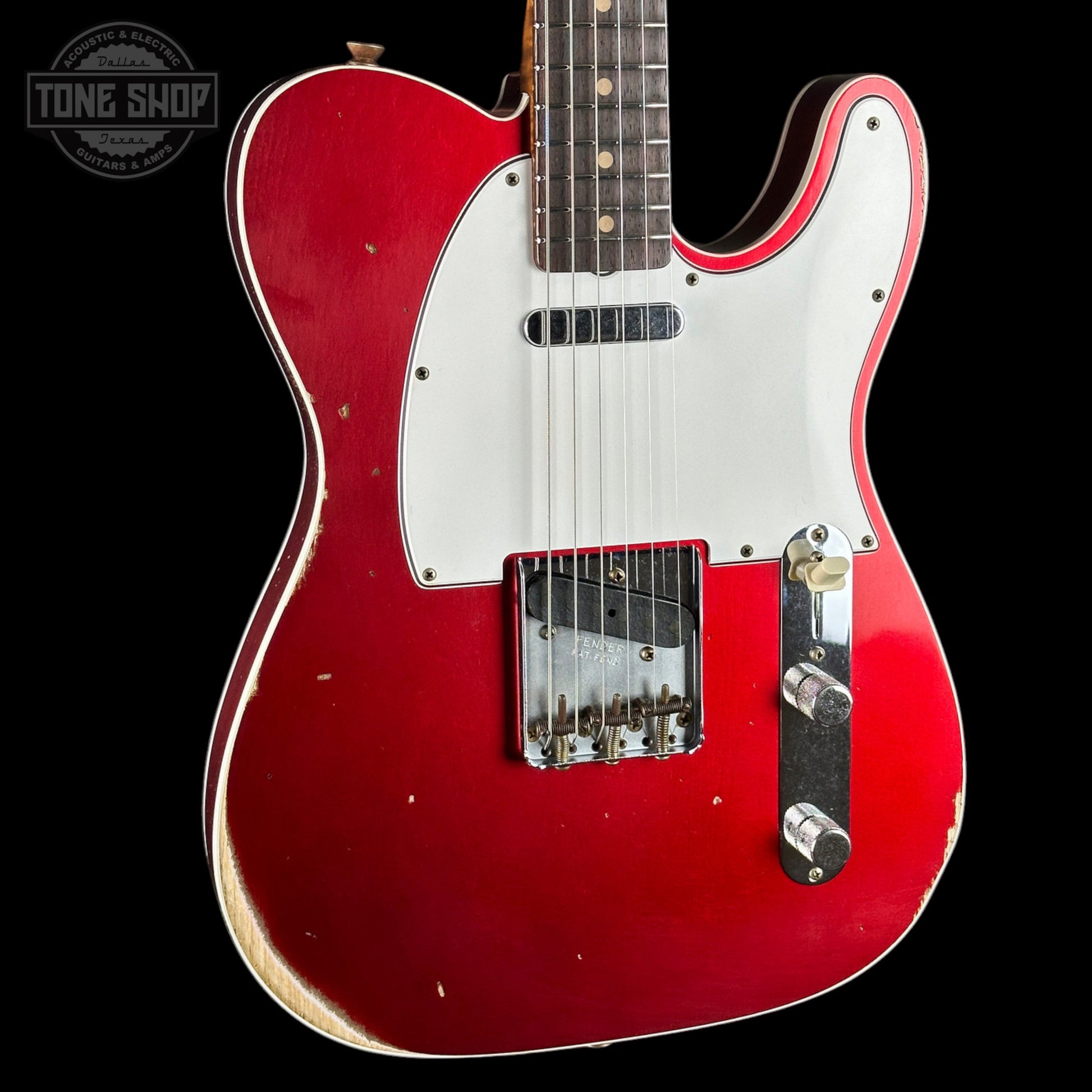 Fender Custom Shop TSG Exclusive 1960 Telecaster Custom Chambered Candy Apple Red Relic w/case CZ591521