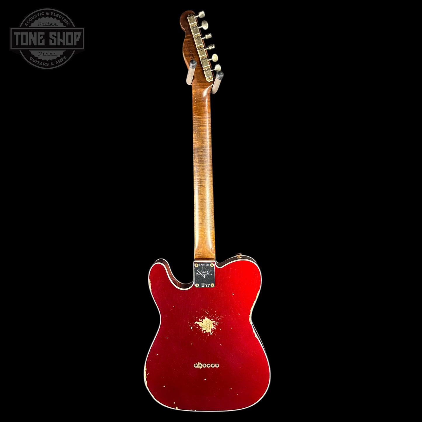 Fender Custom Shop TSG Exclusive 1960 Telecaster Custom Chambered Candy Apple Red Relic w/case CZ591521