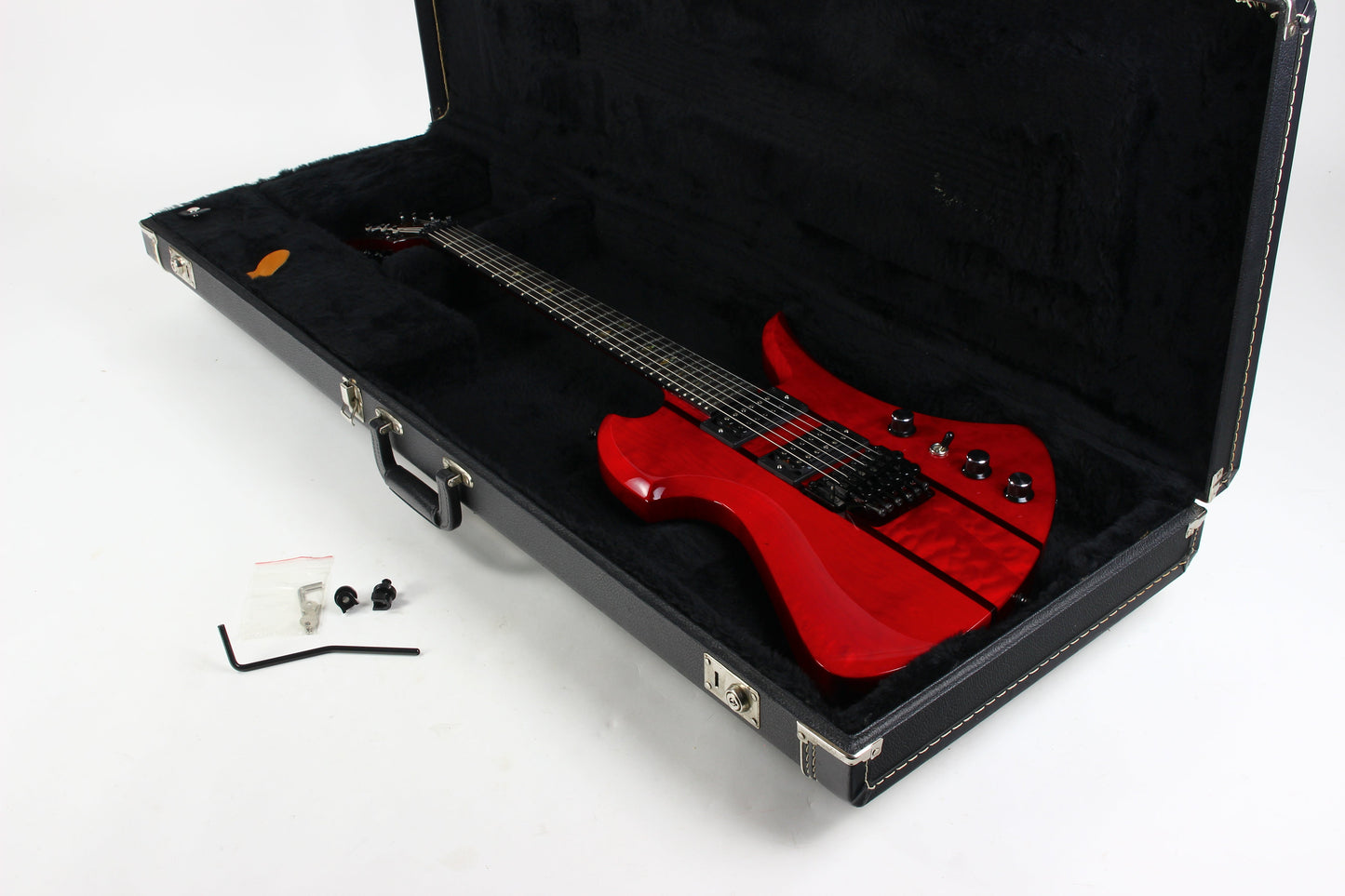 1999 BC Rich USA Mockingbird SL SLASH Transparent Red Floyd Rose!