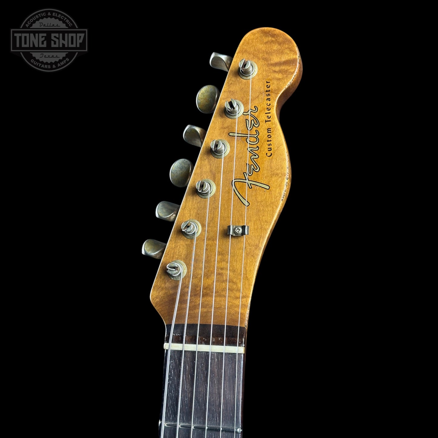 Fender Custom Shop TSG Exclusive 1960 Telecaster Custom Chambered Gold Sparkle Relic w/case CZ591383
