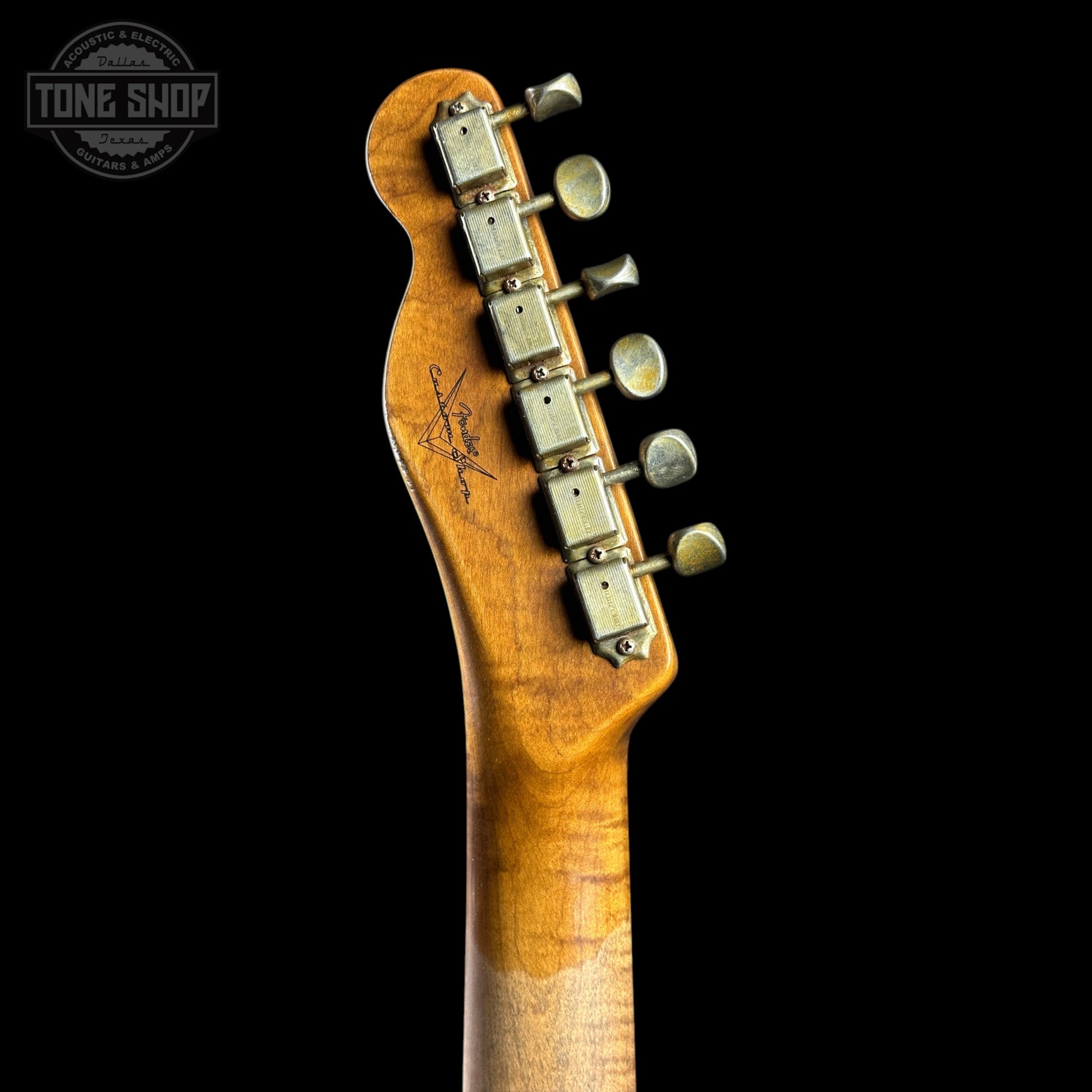 Fender Custom Shop TSG Exclusive 1960 Telecaster Custom Chambered Gold Sparkle Relic w/case CZ591383