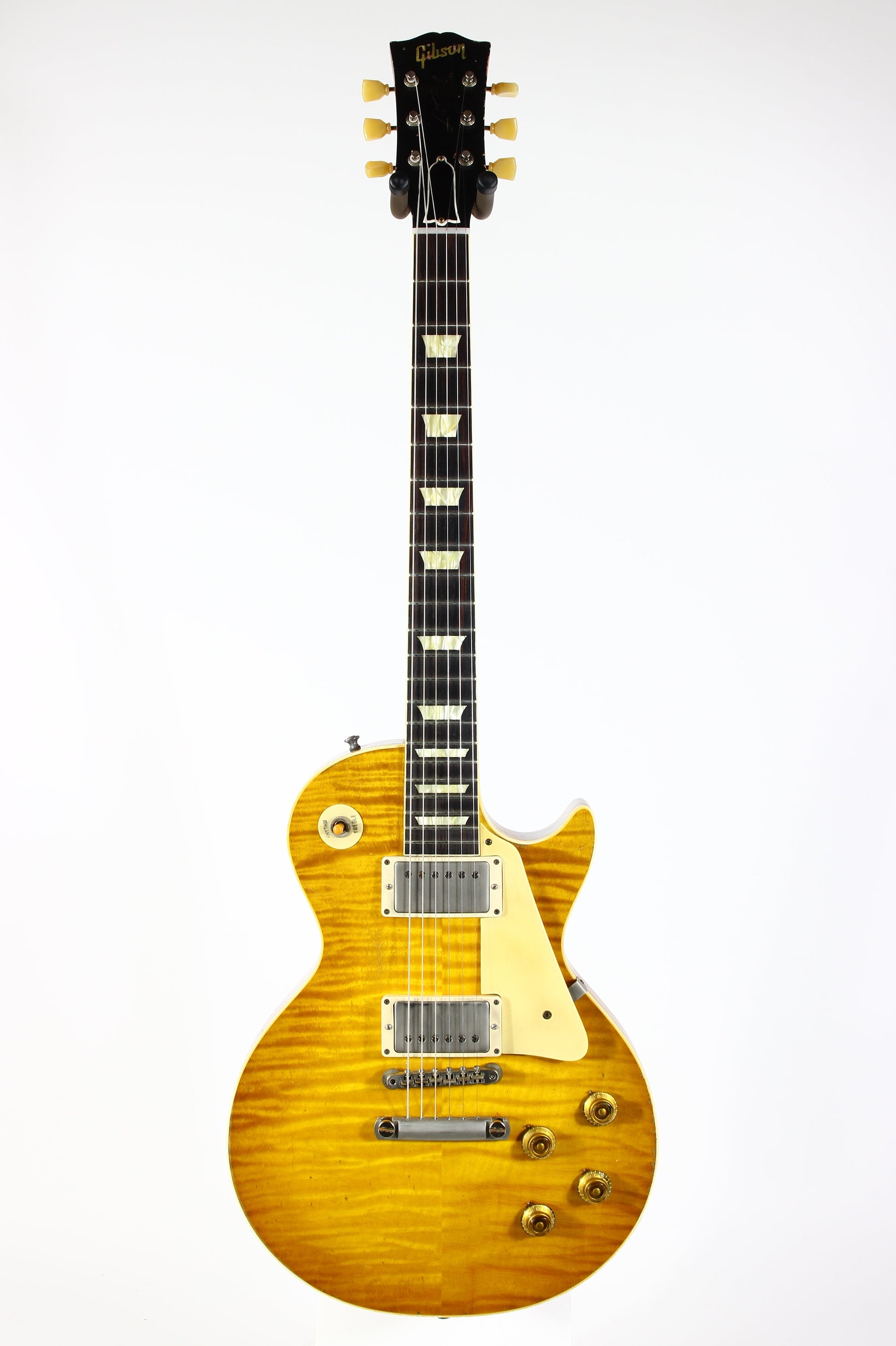 Gibson Custom Tom Murphy Painted Lab Aged BRAZILIAN ROSEWOOD 1959 Les Paul Standard Reissue Limited Edition Tom's Lemon Burst