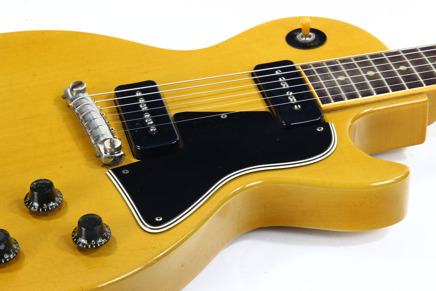 Clean 1957 Gibson Les Paul Special TV Yellow ONE OWNER - 100% Original, 1950's Vintage, Junior Jr.