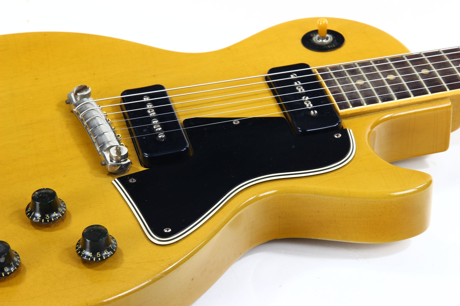 Clean 1957 Gibson Les Paul Special TV Yellow ONE OWNER - 100% Original, 1950's Vintage, Junior Jr.