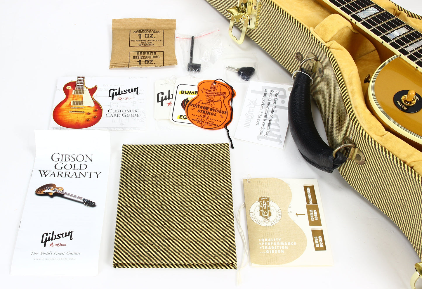 2007 Gibson Custom Shop 50th Anniversary '57 Les Paul Goldtop LPB7 - All-Gold, Ebony Board, Limited Edition