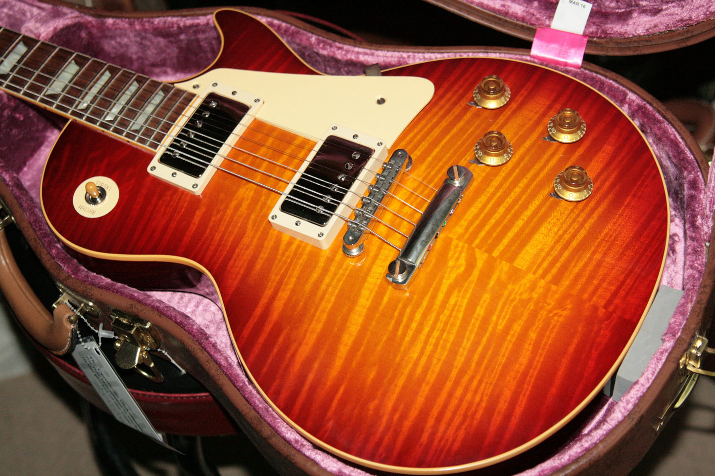 2016 Gibson True Historic 1960 Reissue Les Paul Standard 60 R0 TH Sunburst 1959 59 LIGHTWEIGHT!