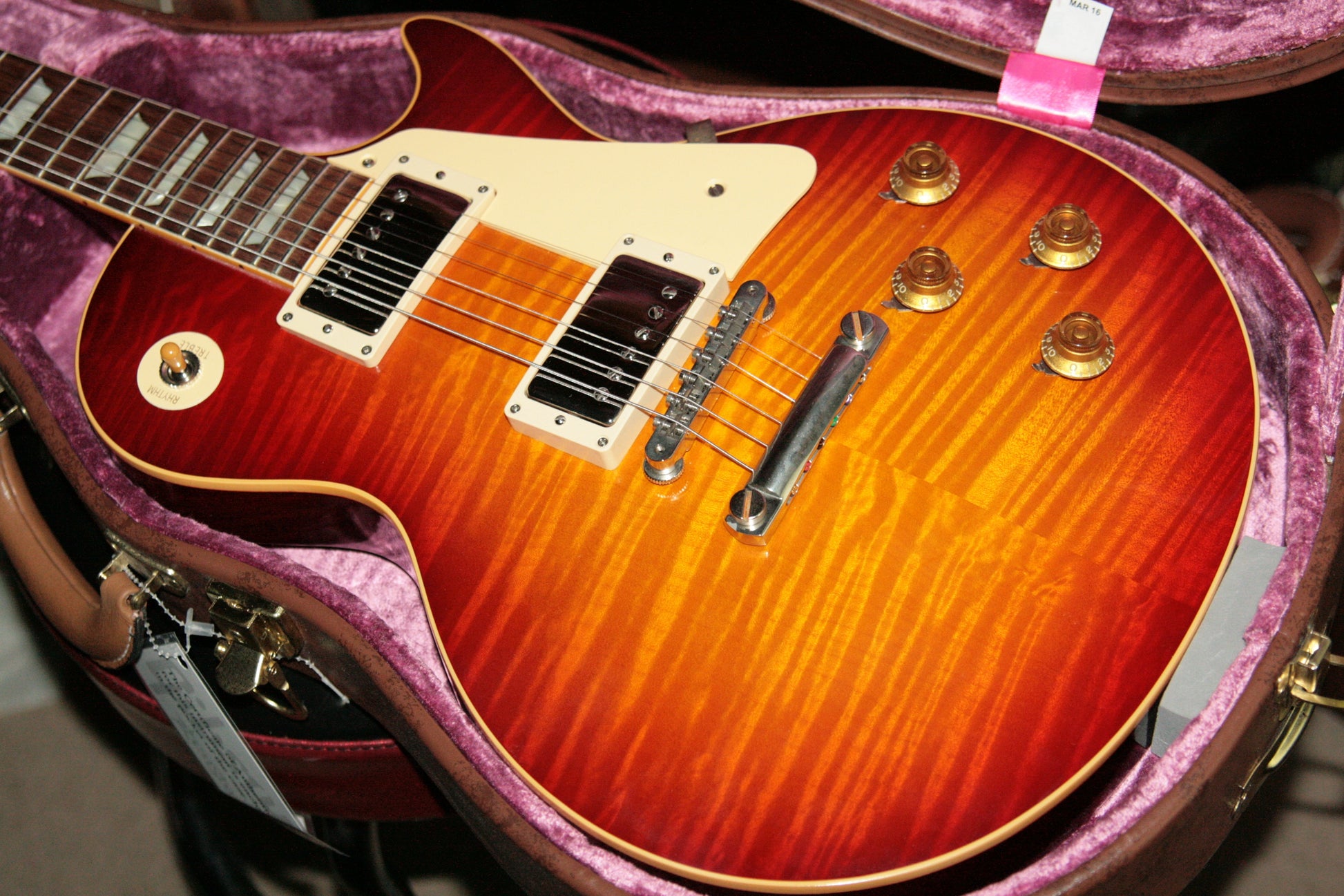 2016 Gibson True Historic 1960 Reissue Les Paul Standard 60 R0 TH Sunburst 1959 59 LIGHTWEIGHT!