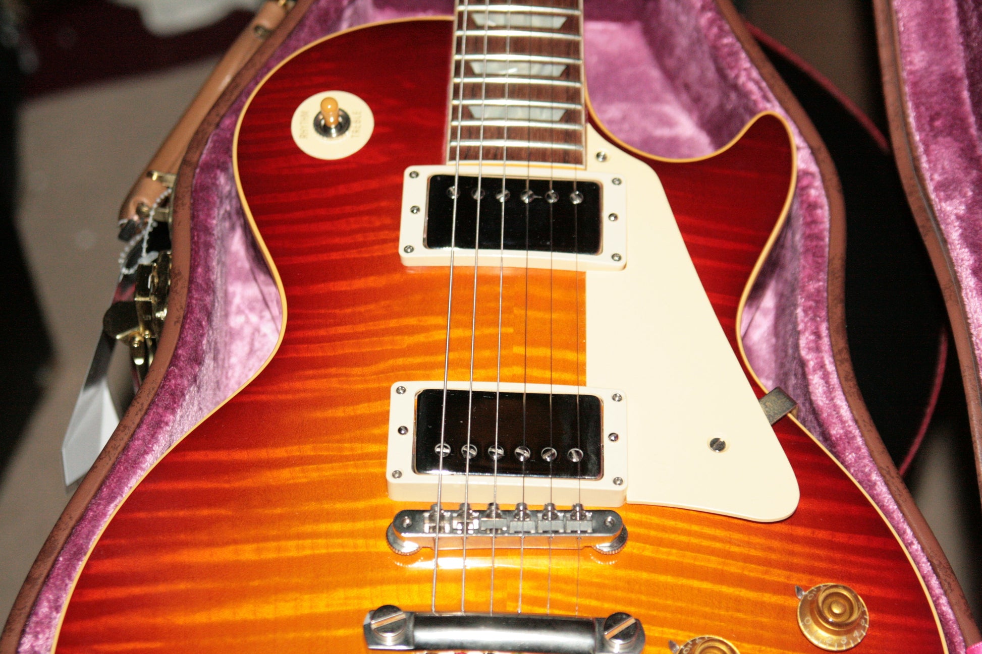 2016 Gibson True Historic 1960 Reissue Les Paul Standard 60 R0 TH Sunburst 1959 59 LIGHTWEIGHT!