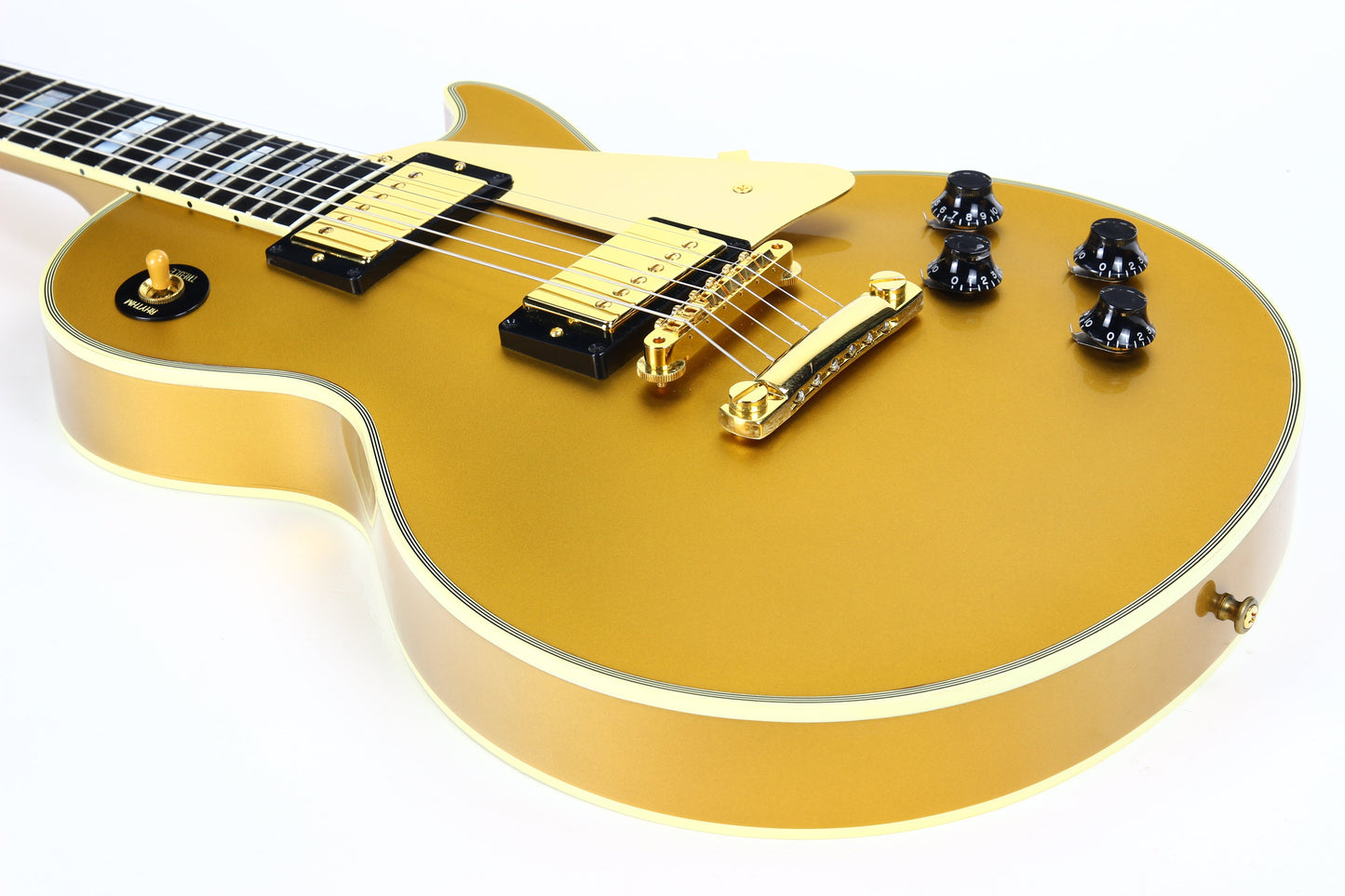 2007 Gibson Custom Shop 50th Anniversary '57 Les Paul Goldtop LPB7 - All-Gold, Ebony Board, Limited Edition
