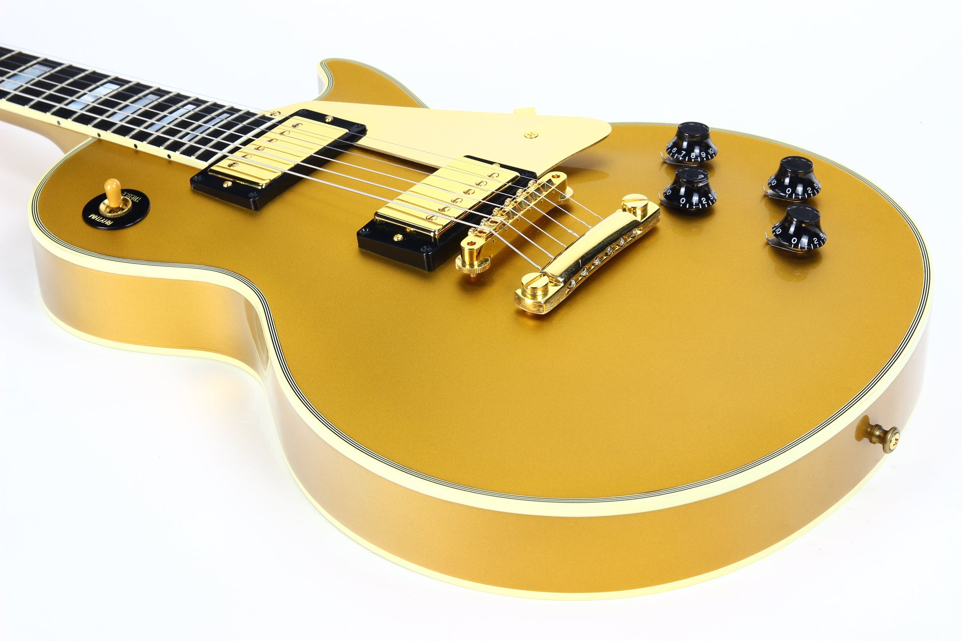 2007 Gibson Custom Shop 50th Anniversary '57 Les Paul Goldtop LPB7 - All-Gold, Ebony Board, Limited Edition