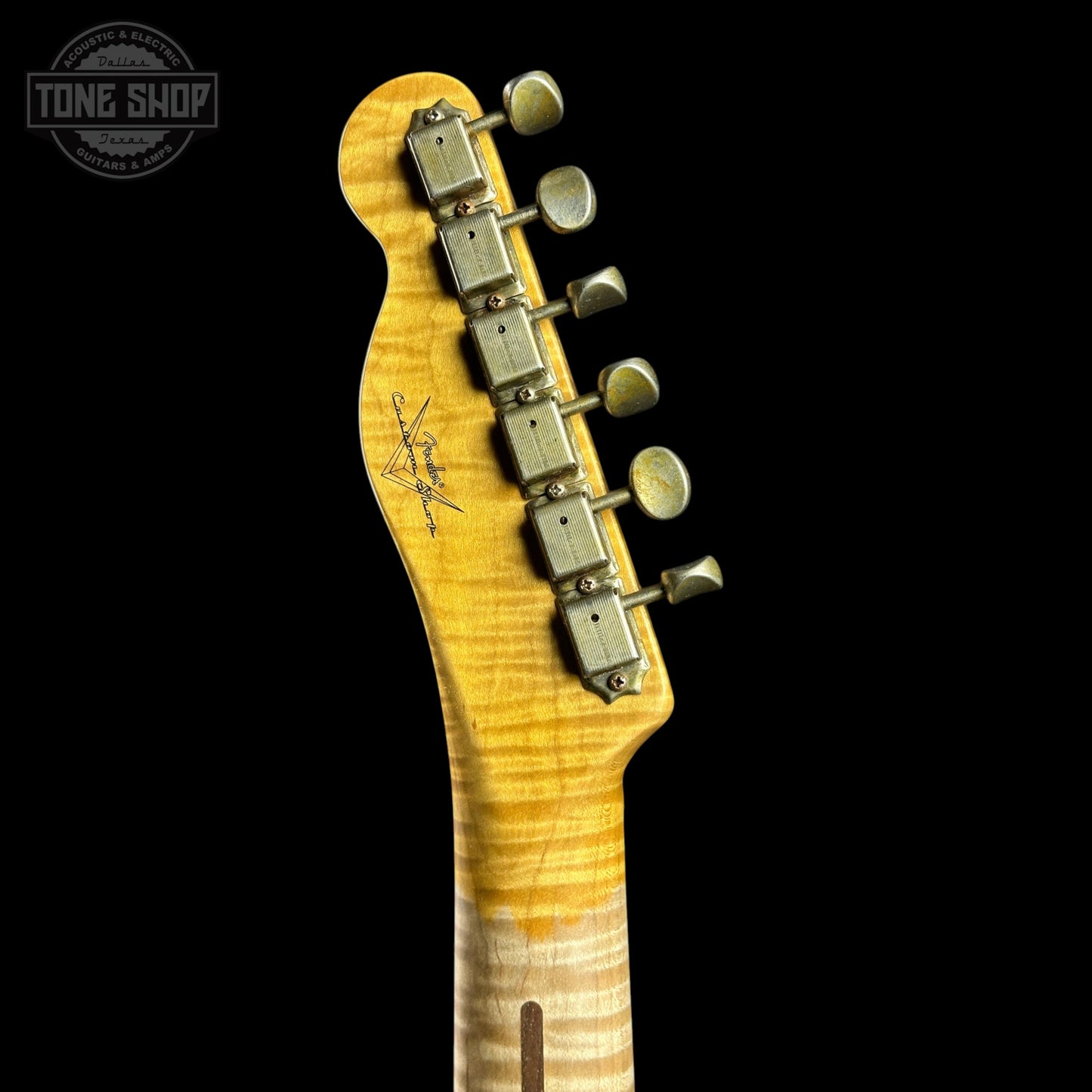Fender Custom Shop TSG Exclusive ’52 Telecaster Chambered Chartreuse Sparkle Journeyman Relic w/case R150937