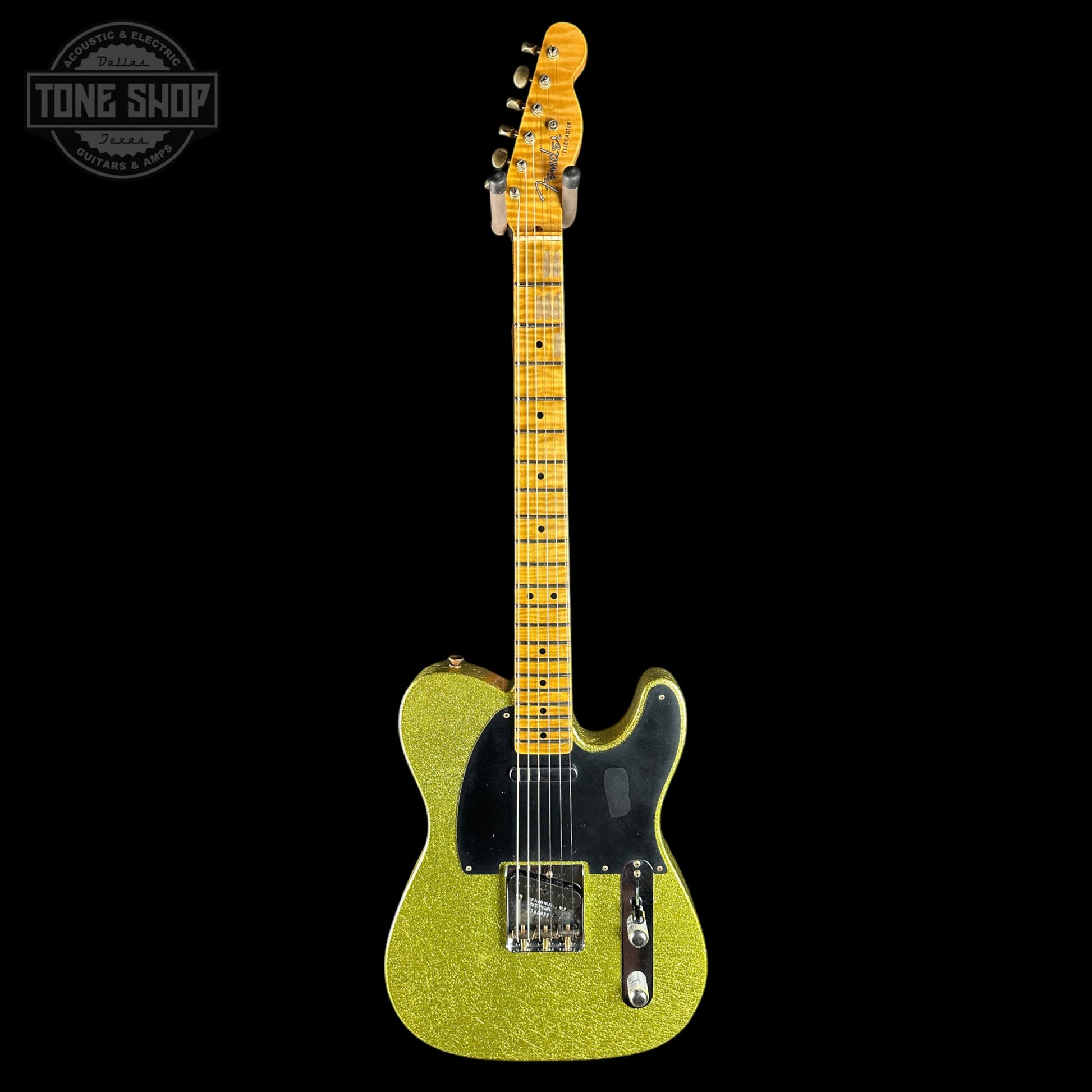 Fender Custom Shop TSG Exclusive ’52 Telecaster Chambered Chartreuse Sparkle Journeyman Relic w/case R150937